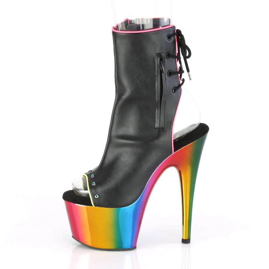 Women's Pleaser Adore-1018RC-02 Ankle Boots Multicolor | 892PCDNUW