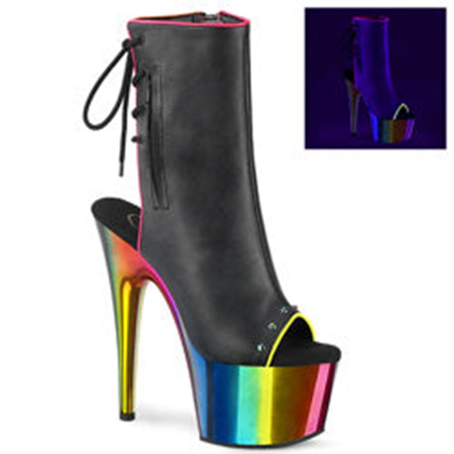 Women's Pleaser Adore-1018RC-02 Ankle Boots Multicolor | 892PCDNUW