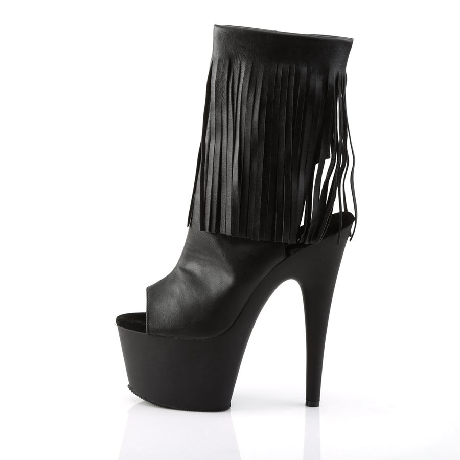 Women's Pleaser Adore-1019 Ankle Boots Black | 086YDVHFA