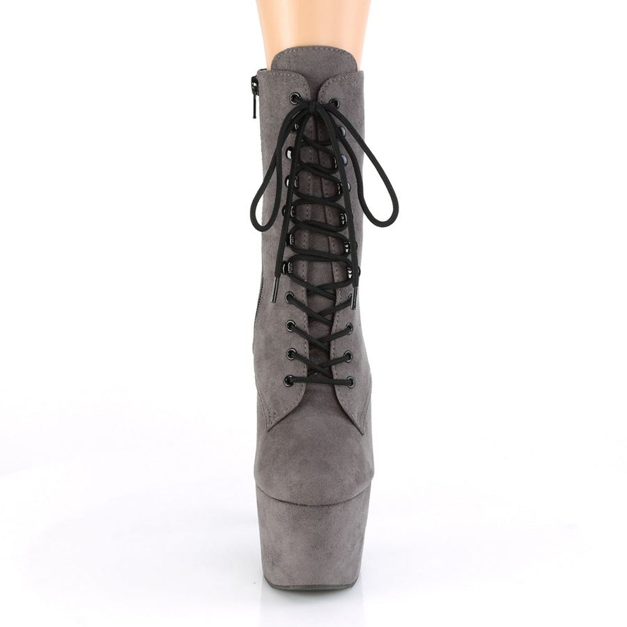 Women's Pleaser Adore-1020FS Ankle Boots Grey | 598RQCXBO