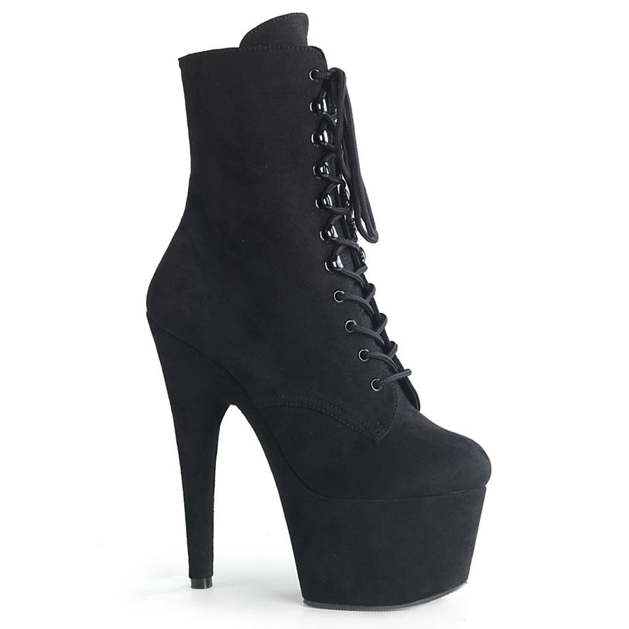 Women\'s Pleaser Adore-1020FS Ankle Boots Black | 604SMYDRJ