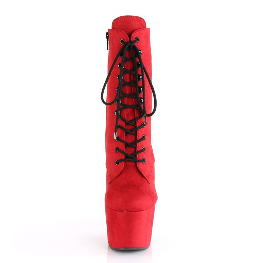 Women's Pleaser Adore-1020FS Ankle Boots Red | 710BZRKGM