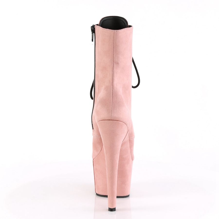 Women's Pleaser Adore-1020FS Ankle Boots Pink | 934OLHAUK