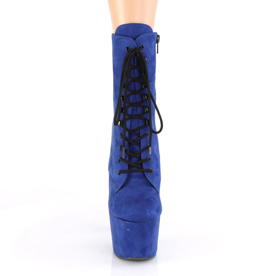 Women's Pleaser Adore-1020FS Ankle Boots Blue | 976ZWRGOP