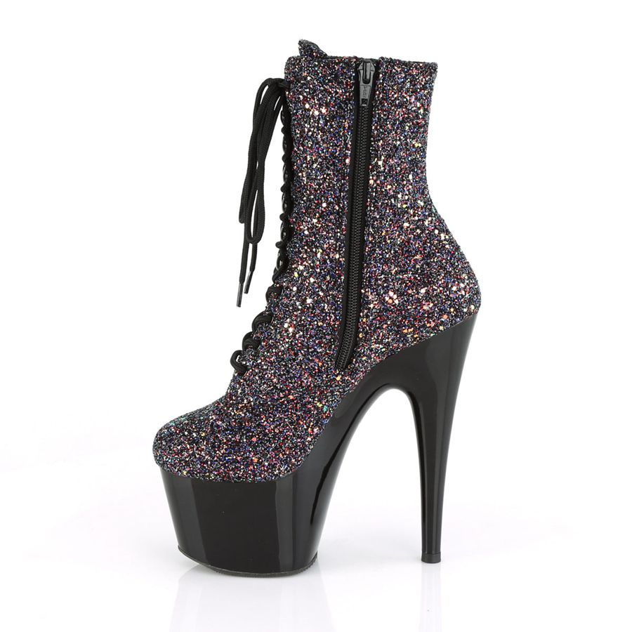 Women's Pleaser Adore-1020LG Ankle Boots Purple | 870MJXSHI