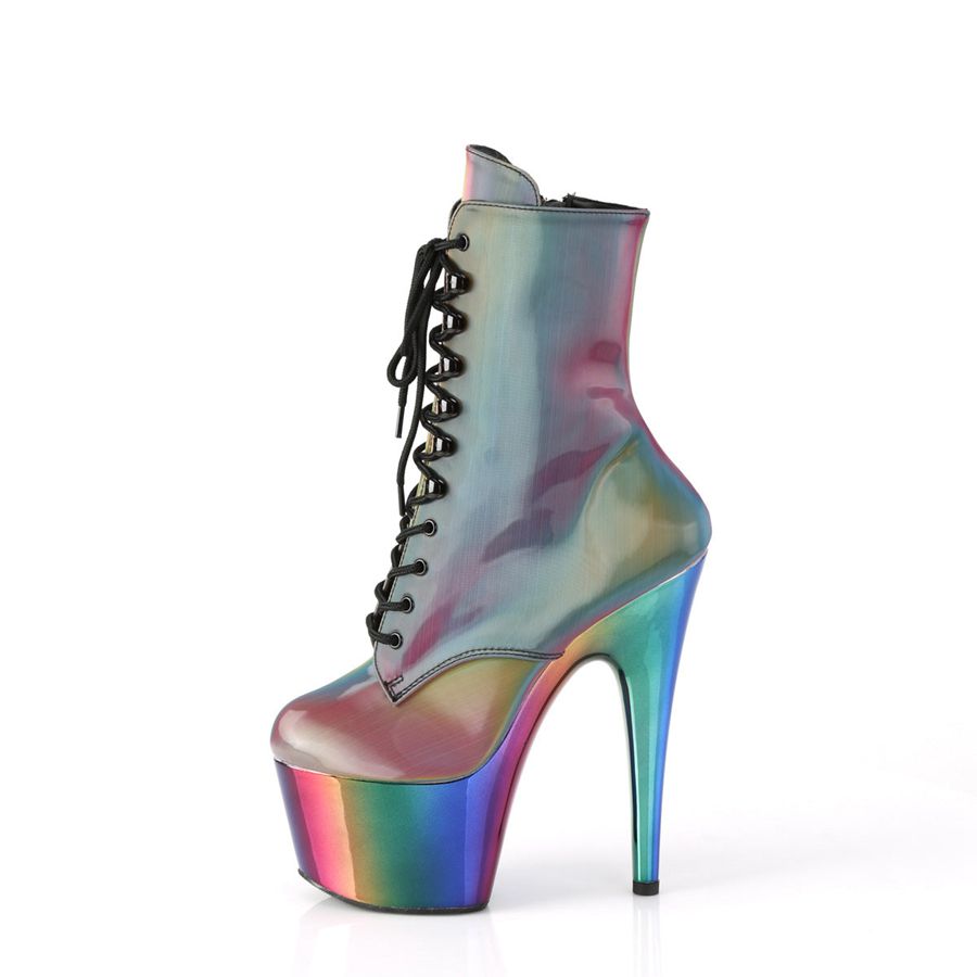 Women's Pleaser Adore-1020RC-REFL Ankle Boots Multicolor | 547LFEXYJ