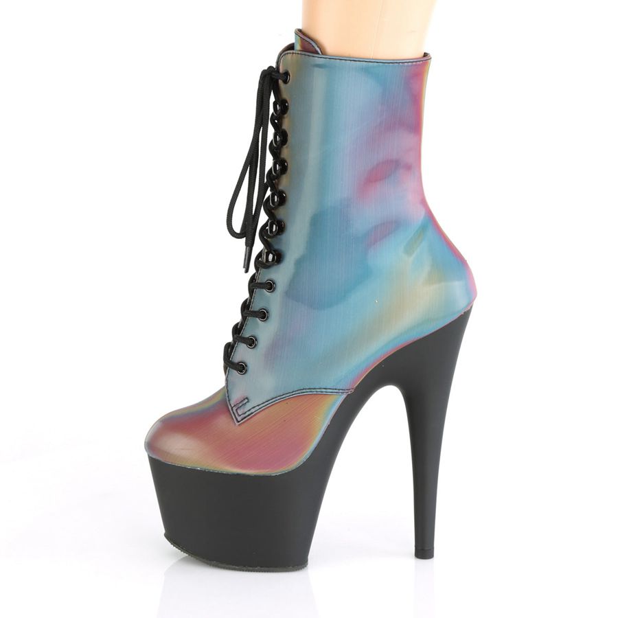 Women's Pleaser Adore-1020REFL Ankle Boots Multicolor | 518XSZYDW