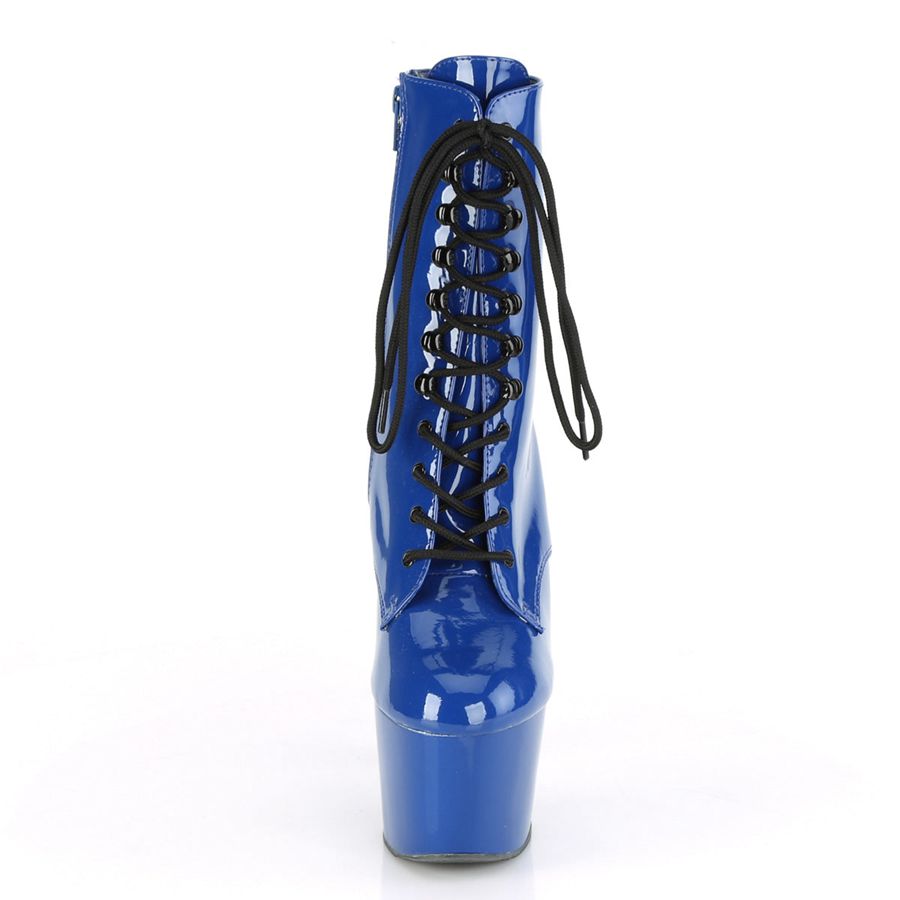 Women's Pleaser Adore-1020 Ankle Boots Blue | 913CVGPEX