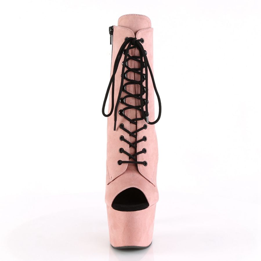 Women's Pleaser Adore-1021FS Ankle Boots Pink | 837VHCOAI