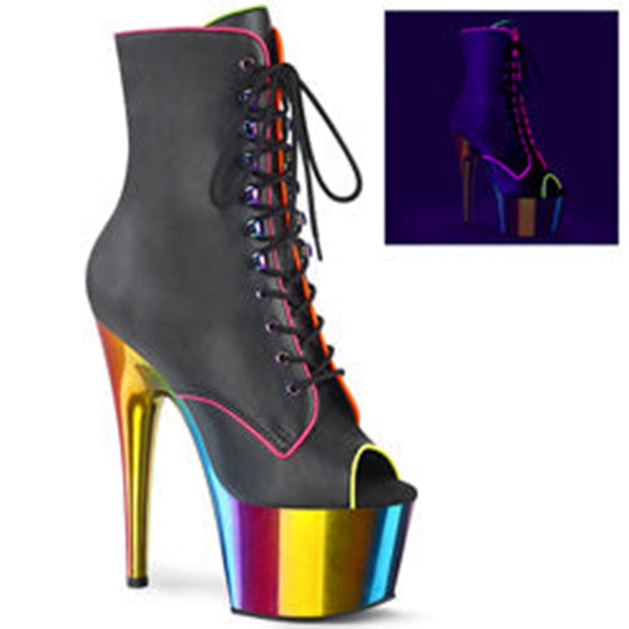 Women's Pleaser Adore-1021RC-02 Ankle Boots Multicolor | 394UCWIND