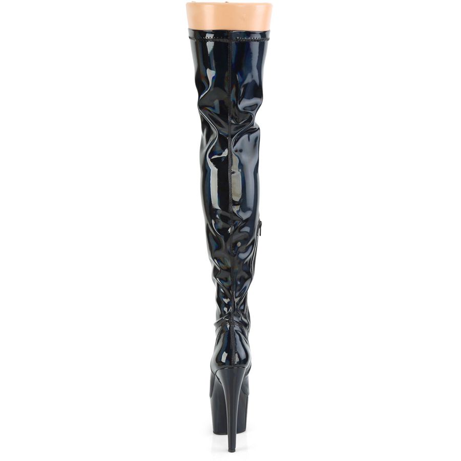 Women's Pleaser Adore-3000HWR Thigh High Boots Black | 532RCYVPF