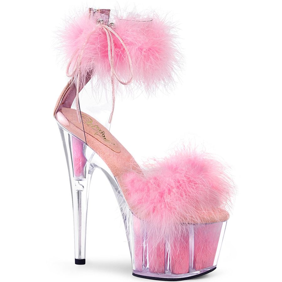 Women\'s Pleaser Adore-724F Heels Pink | 165JHGNXI