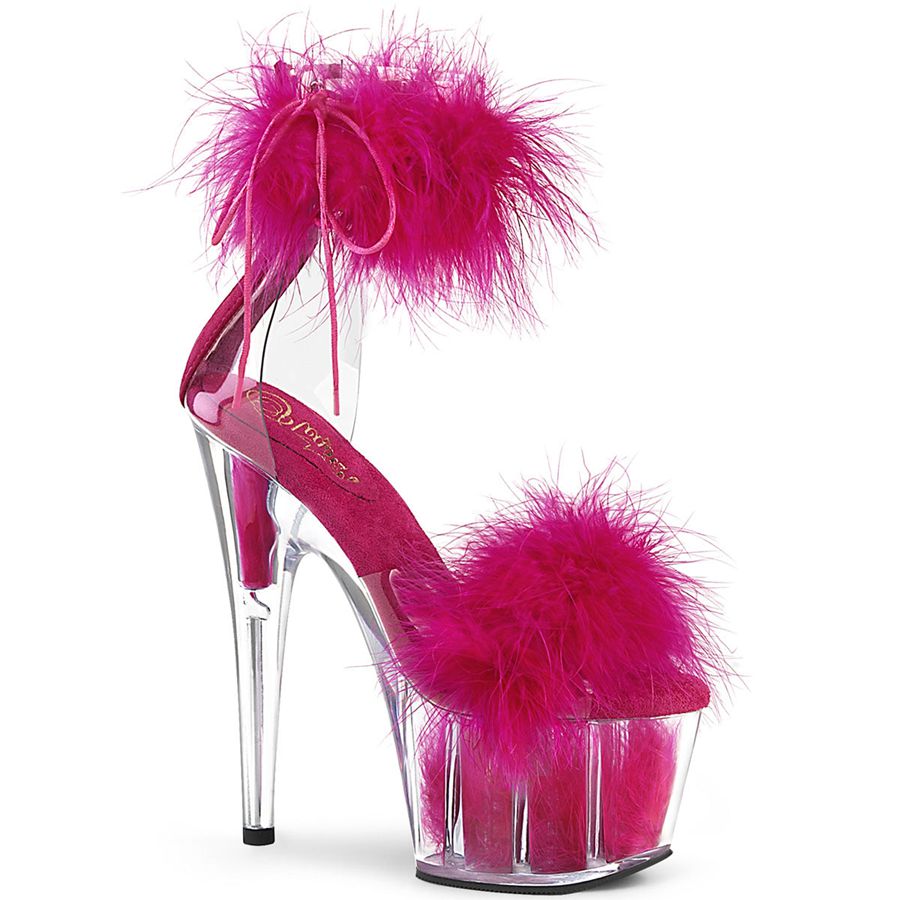 Women\'s Pleaser Adore-724F Heels Pink | 258XJWUQD