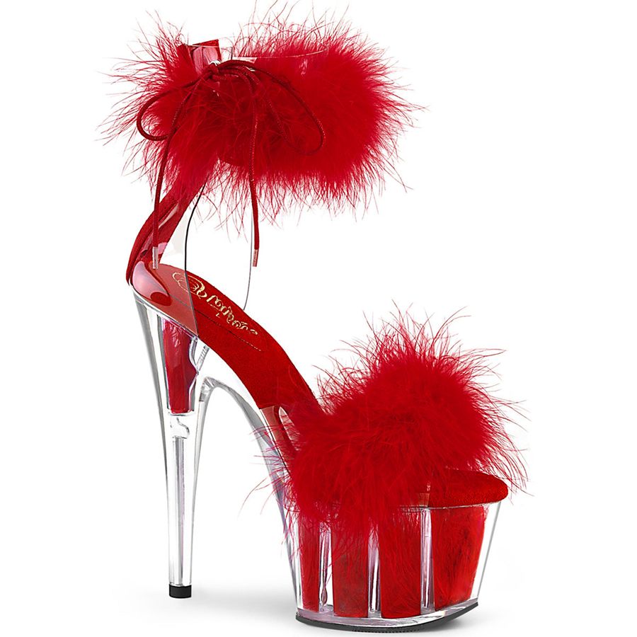 Women\'s Pleaser Adore-724F Heels Red | 708RLPOXY