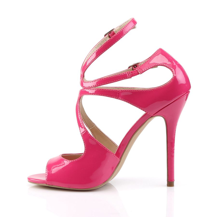 Women's Pleaser Amuse-15 Heels Pink | 489DXHMCI