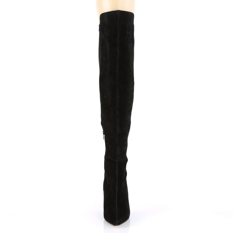 Women's Pleaser Amuse-2018 Knee High Boots Black | 685HXPMVC