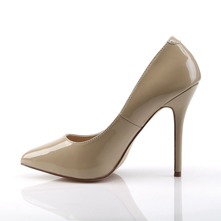 Women's Pleaser Amuse-20 Pumps Beige | 392SQFUBN