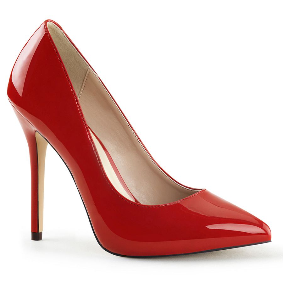 Women\'s Pleaser Amuse-20 Pumps Red | 983WTJIFC