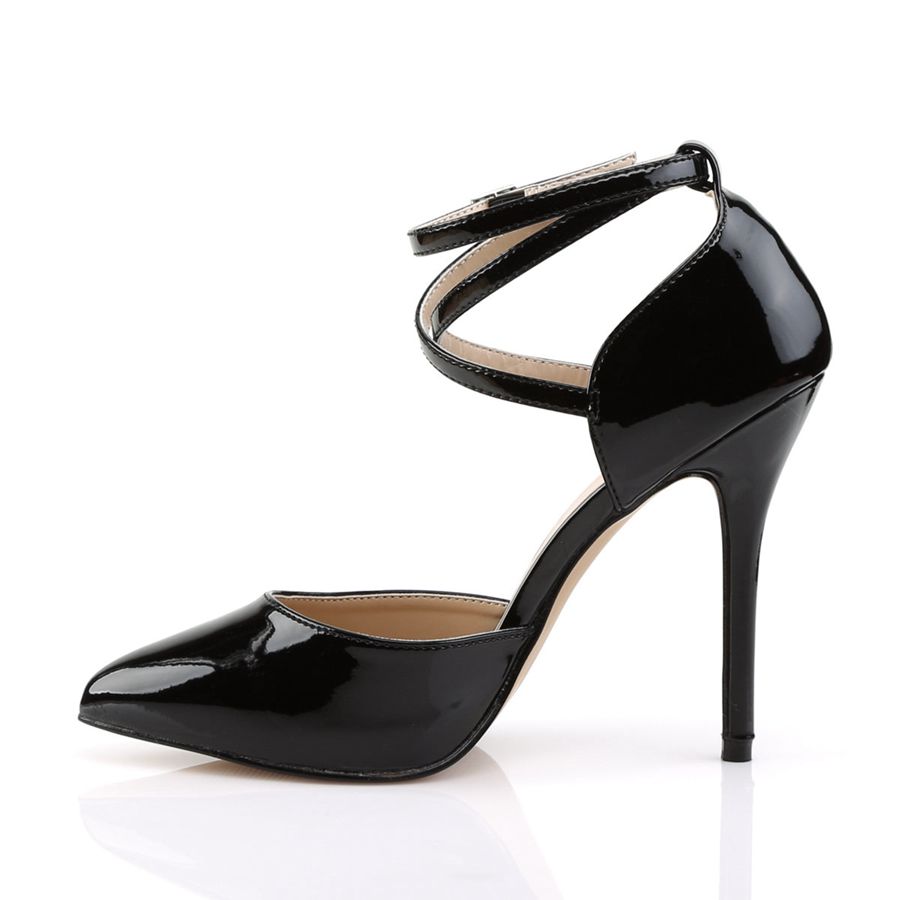 Women's Pleaser Amuse-25 Pumps Black | 017ALGBSX