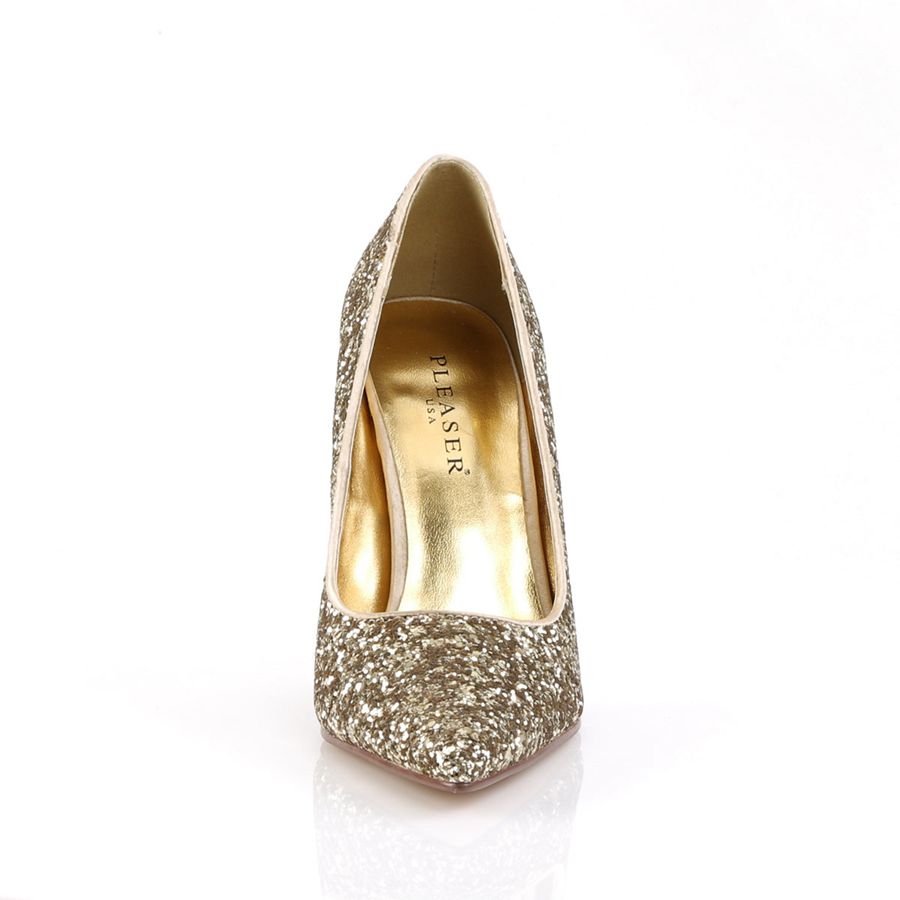 Women's Pleaser Appeal-20G Pumps Gold | 932KGCZTW