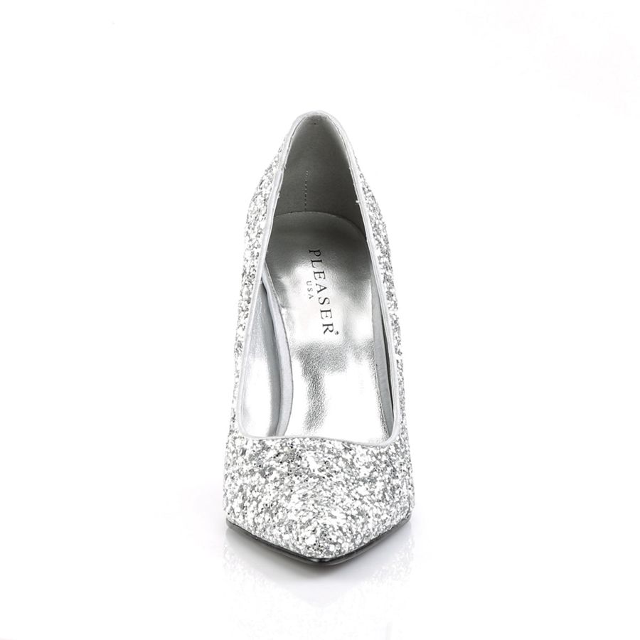 Women's Pleaser Appeal-20G Pumps Silver | 290OGBUAH