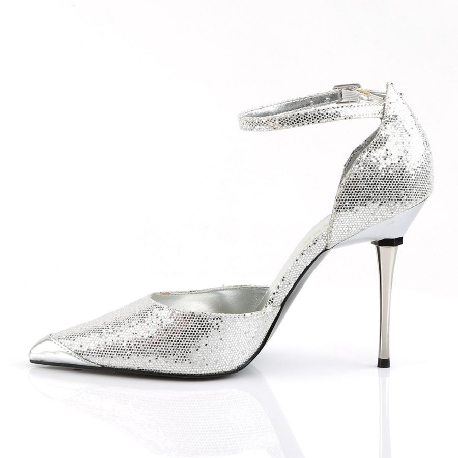 Women's Pleaser Appeal-21 Pumps Silver | 581LUWFMR