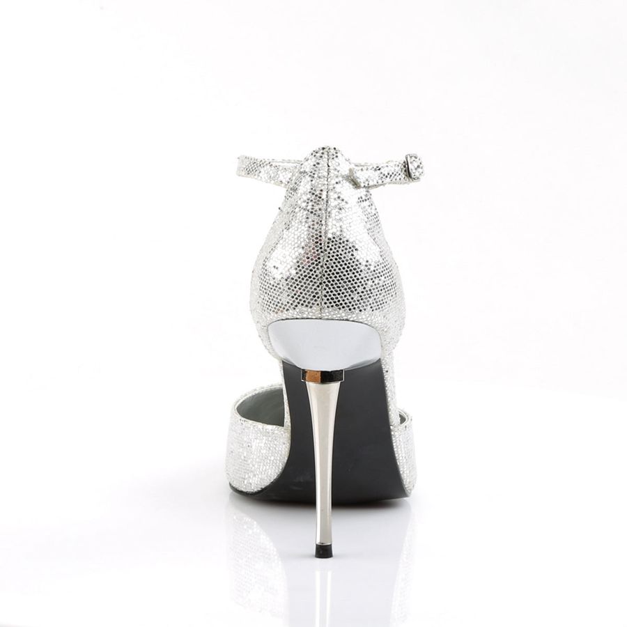 Women's Pleaser Appeal-21 Pumps Silver | 581LUWFMR