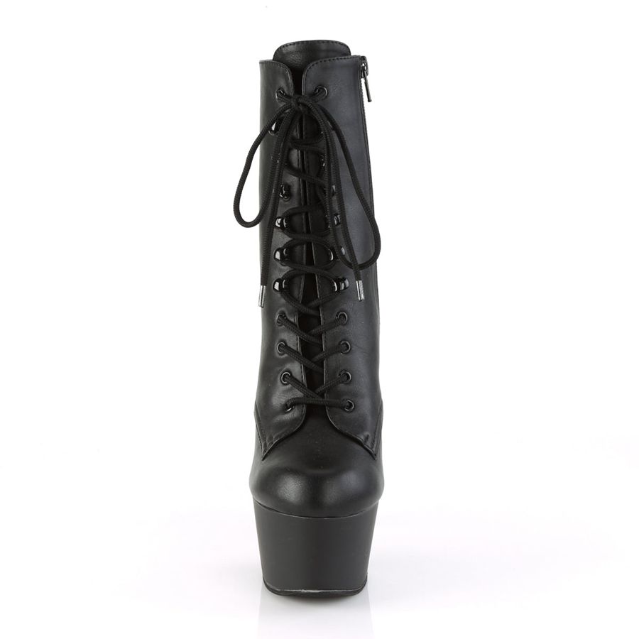 Women's Pleaser Aspire-1020 Ankle Boots Black | 285CQJLPU