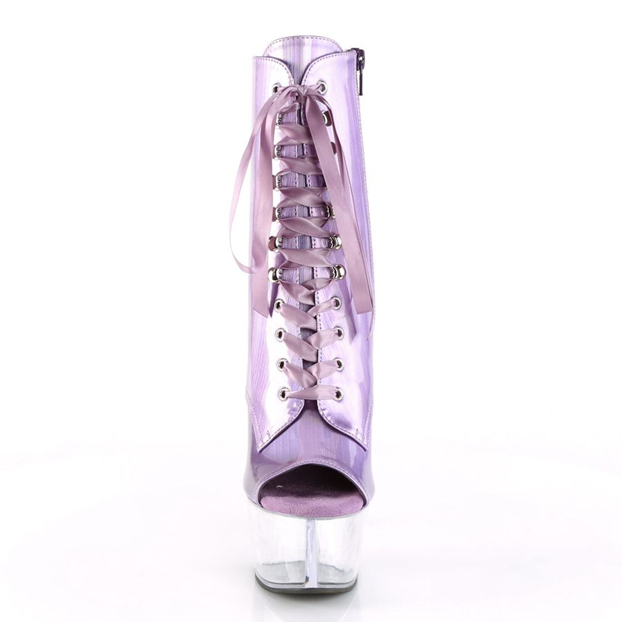 Women's Pleaser Aspire-1021BHG Ankle Boots Purple | 276WQIFVY