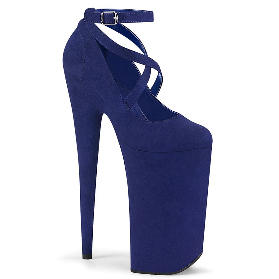 Women\'s Pleaser Beyond-087FS Pumps Blue | 241SKIUXA