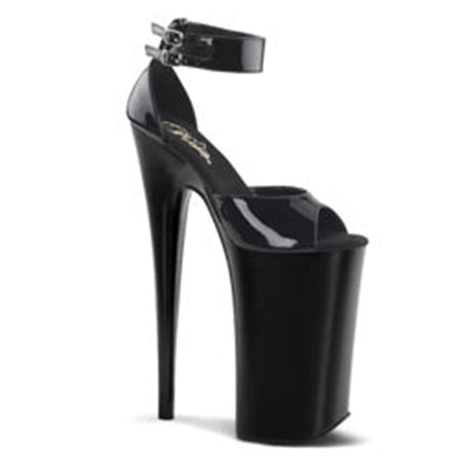 Women's Pleaser Beyond-089 Heels Black | 851OZJFHG