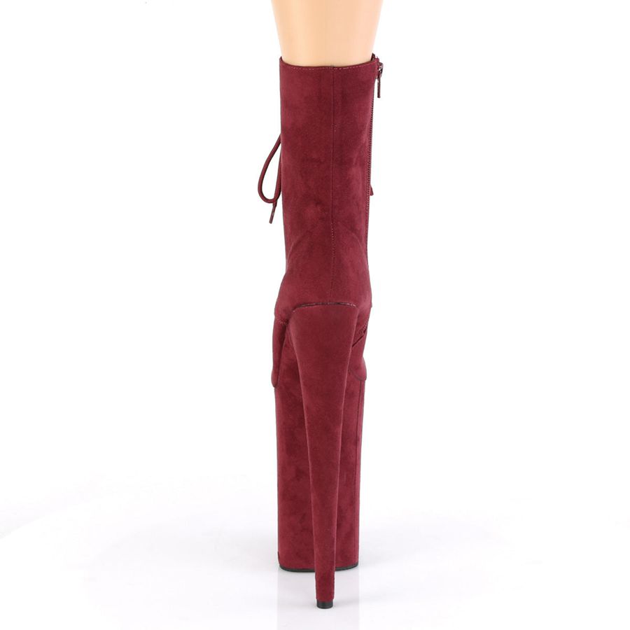 Women's Pleaser Beyond-1020FS Ankle Boots Burgundy | 210FOGBPS