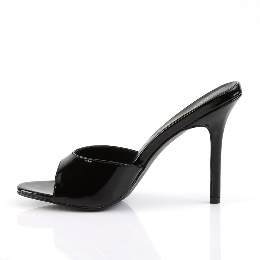 Women's Pleaser Classique-01 Heels Black | 680MDJZNF