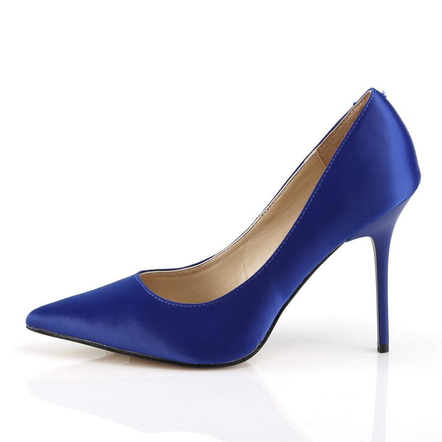 Women's Pleaser Classique-20 Pumps Navy | 617VROUZQ