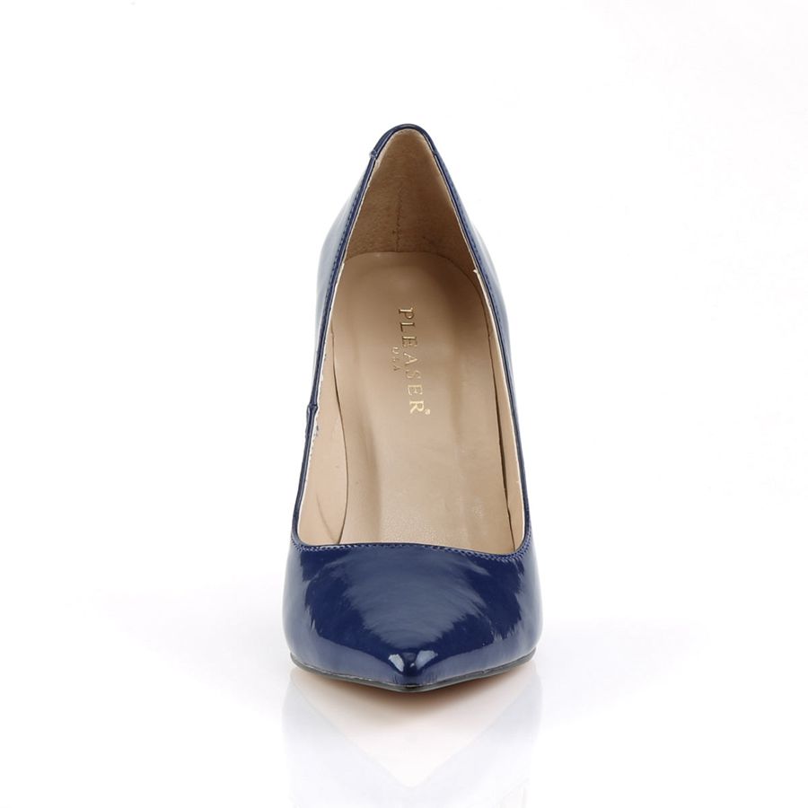 Women's Pleaser Classique-20 Pumps Navy | 704FSXECP