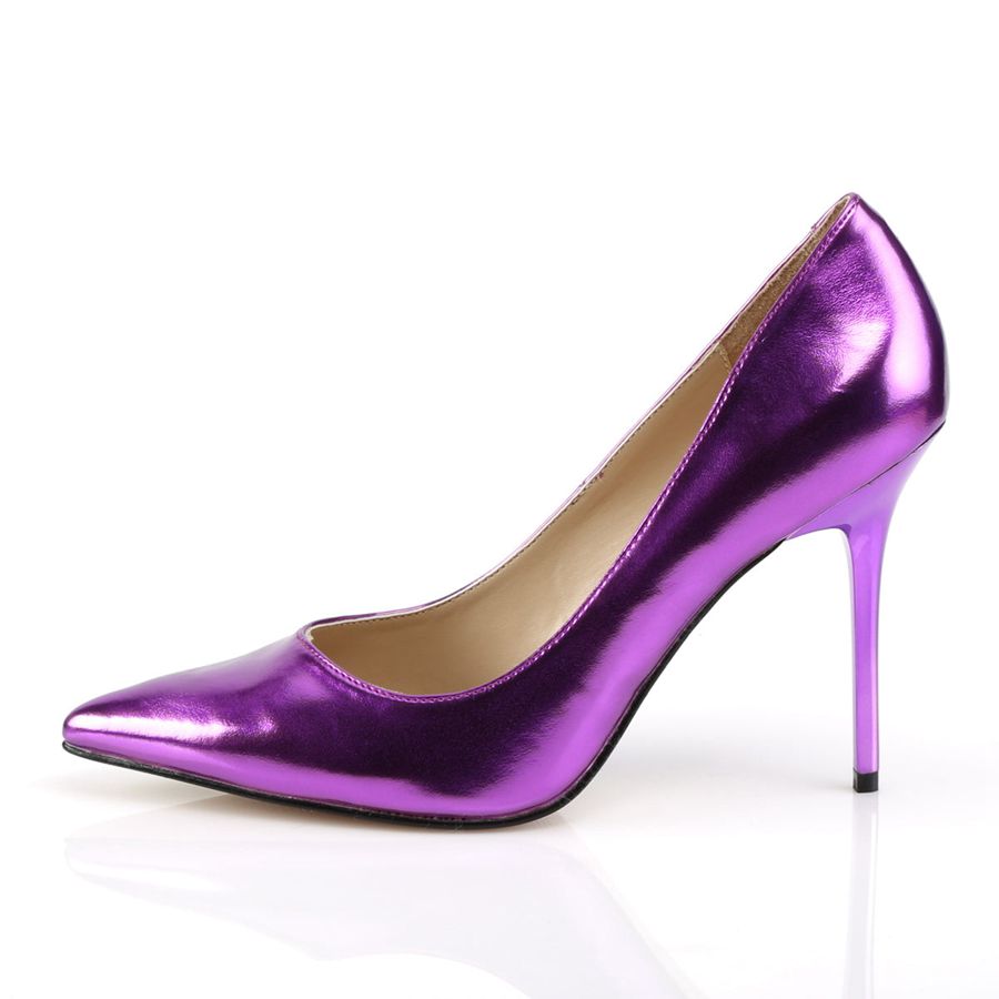 Women's Pleaser Classique-20 Pumps Purple | 051WKYVRP