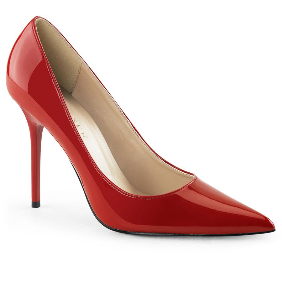 Women\'s Pleaser Classique-20 Pumps Red | 839XVAODW