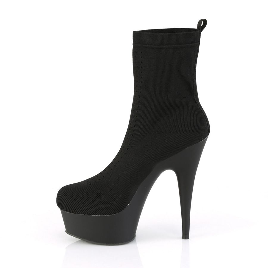 Women's Pleaser Delight-1002-1 Ankle Boots Black | 295SBJEWA