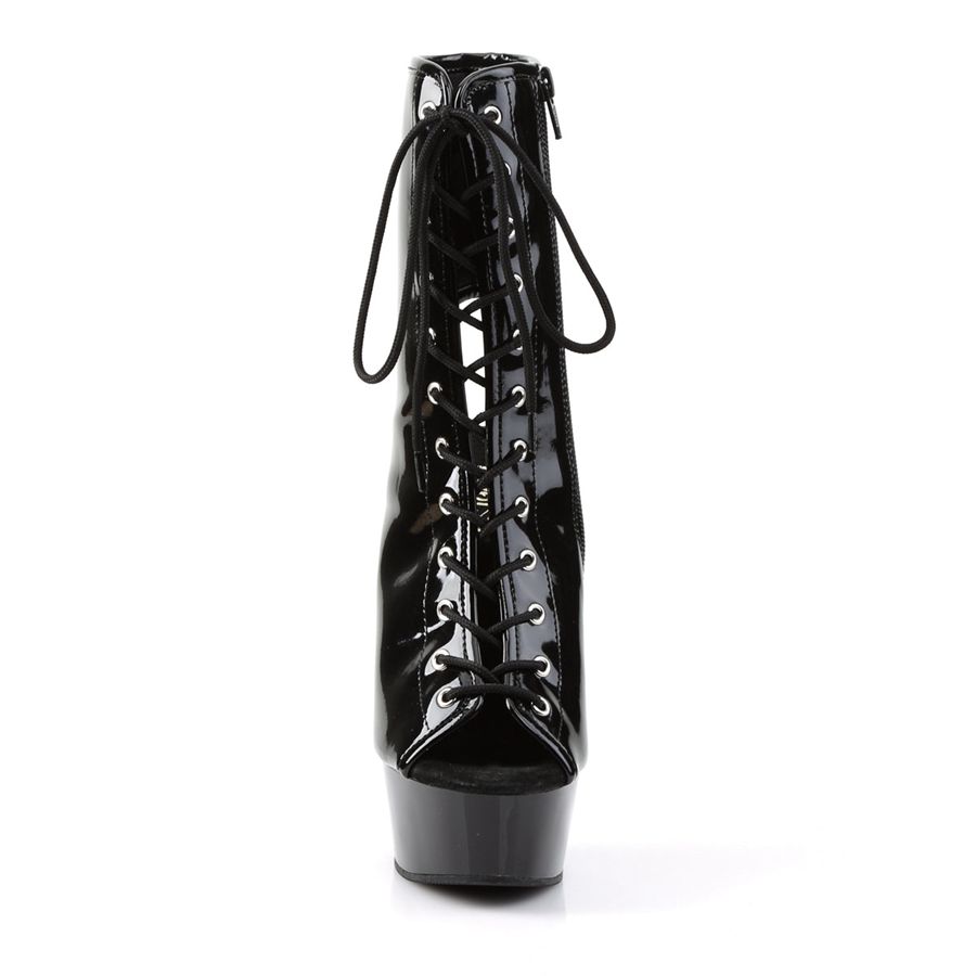 Women's Pleaser Delight-1016 Ankle Boots Black | 257YMWCGX