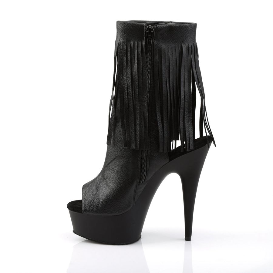 Women's Pleaser Delight-1019 Ankle Boots Black | 103SKGLNO