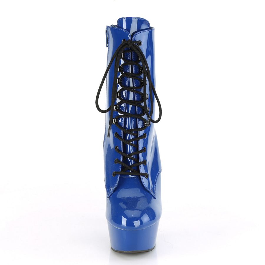 Women's Pleaser Delight-1020 Ankle Boots Blue | 749DYOBWN