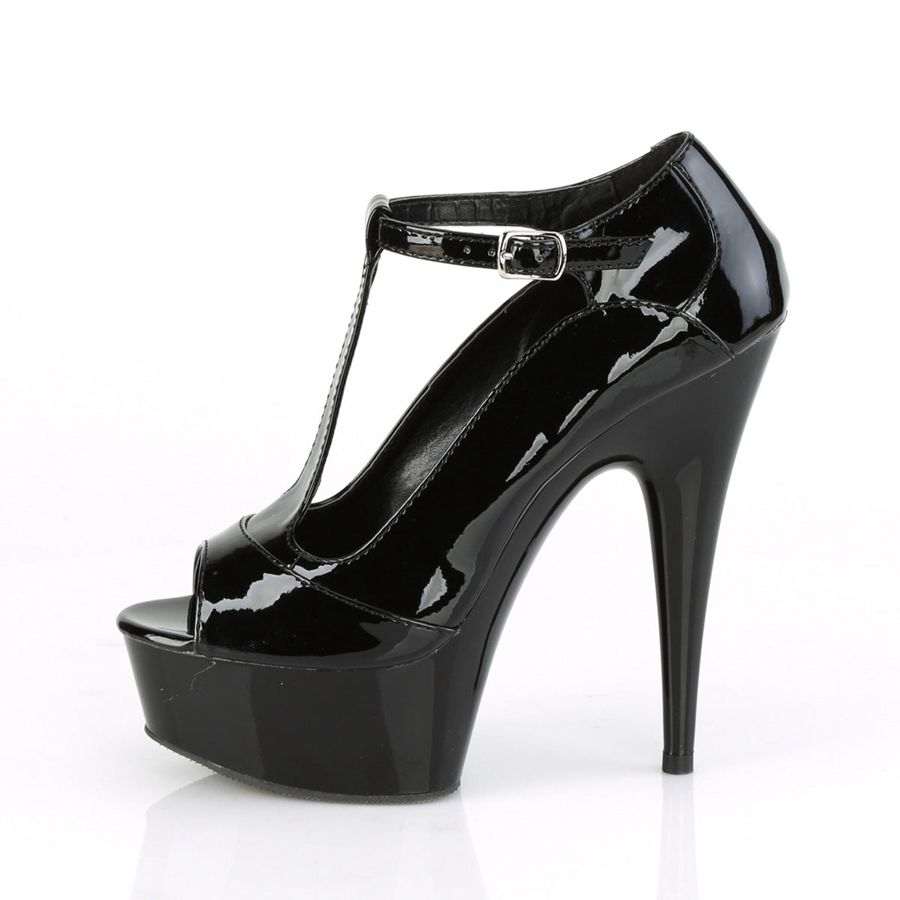 Women's Pleaser Delight-649 Pumps Black | 587QZRABO