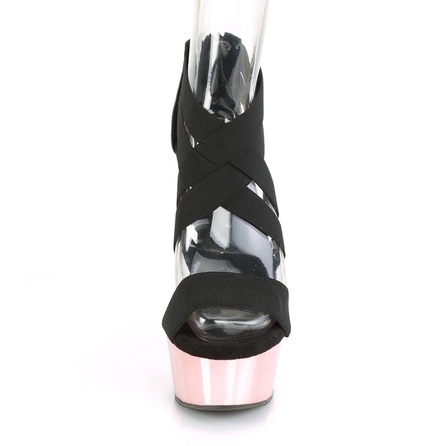 Women's Pleaser Delight-669 Heels Black | 490KWBYHE