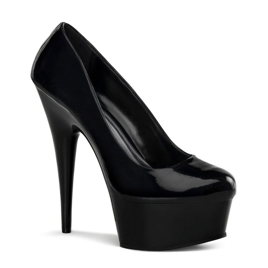 Women\'s Pleaser Delight-685 Pumps Black | 051FGXNKW