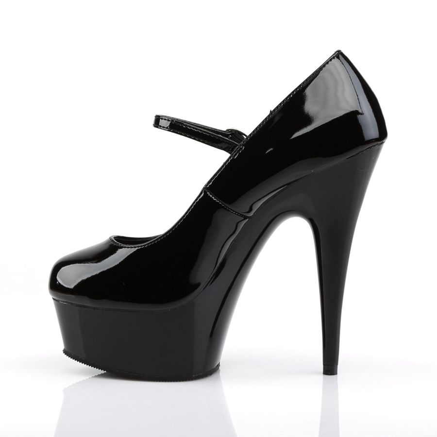 Women's Pleaser Delight-687 Pumps Black | 698AIWOBQ