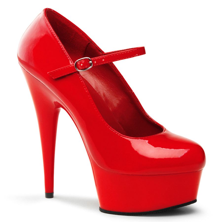 Women\'s Pleaser Delight-687 Pumps Red | 938UNLOBP