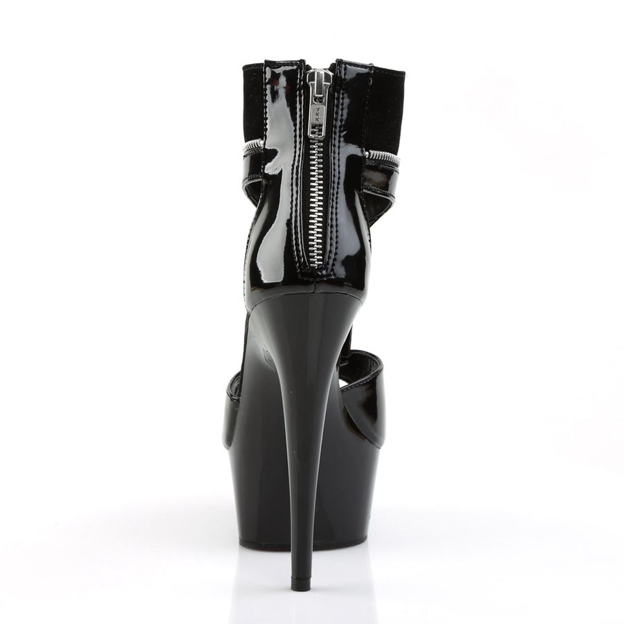 Women's Pleaser Delight-690 Heels Black | 234YCOXHV