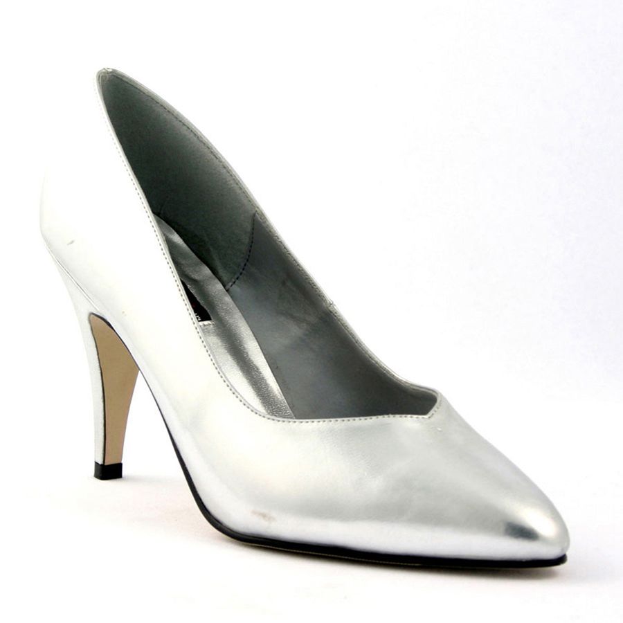 Women\'s Pleaser Dream-420W Pumps Silver | 842ALPJUC