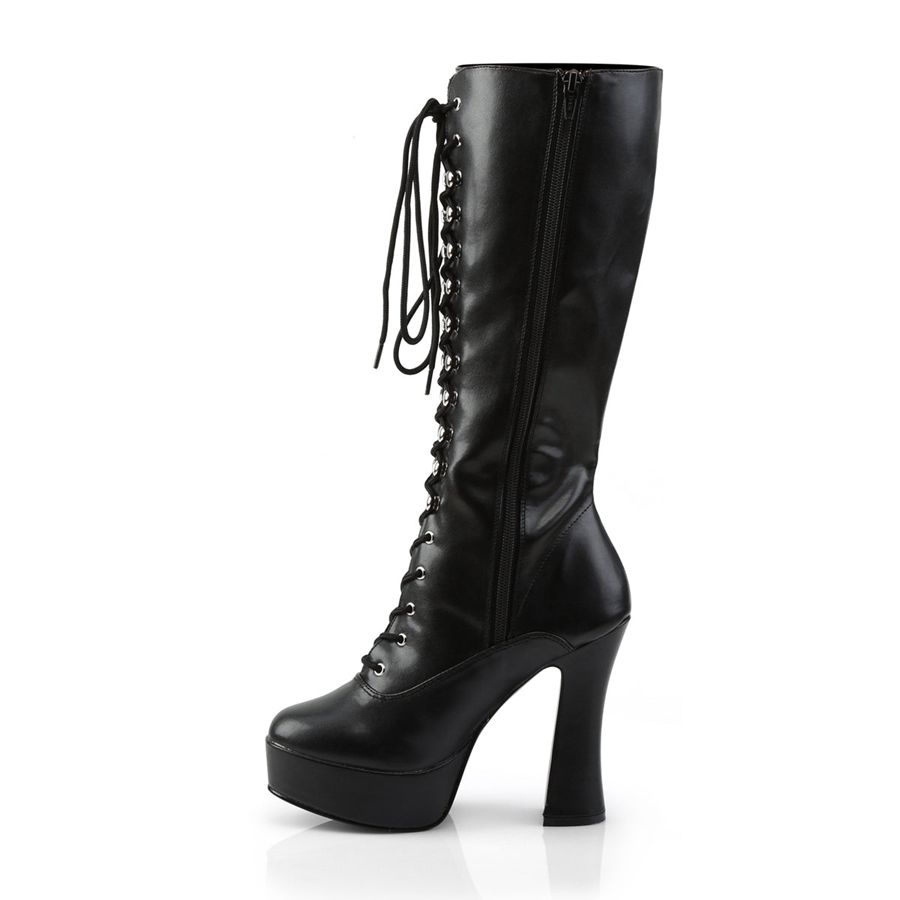 Women's Pleaser Electra-2020 Knee High Boots Black | 048JAYMQZ