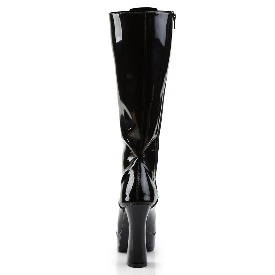 Women's Pleaser Electra-2020 Knee High Boots Black | 617NZPRFL